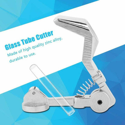 Glass Tube Cutter Glass Tube Cutter, Glass Tube Cutter, Durable Zinc Alloy Glass Tube Pipe Cutter Hand Tools.