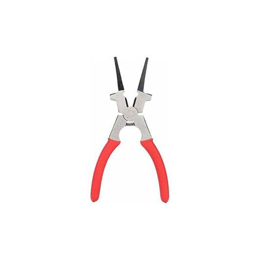 Multifunctional Carbon Steel Mig Welding Pliers Insulated Handle Cleaning Nozzle Wire Cutter Connection Tool.