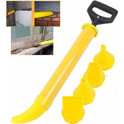 Mortar Gun, Cement Sprayer Cement Caulking Gun Cement Grout Gun Mortar Sprayer With 5 Nozzles For Lime Patio Paving.