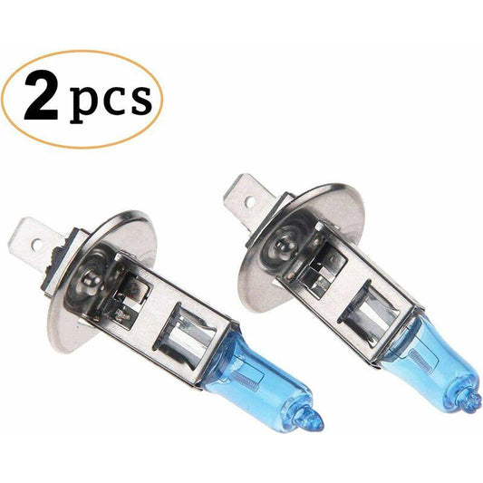 Halogen Headlight Bulb Super White 5000K 12V 100W H1.
