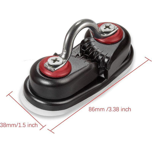 ROpe Cleats, Ball Bearing Quick Entry Cam Cleats For Line Sizes Up To 5/8 Inch, Dinghy Accessories.