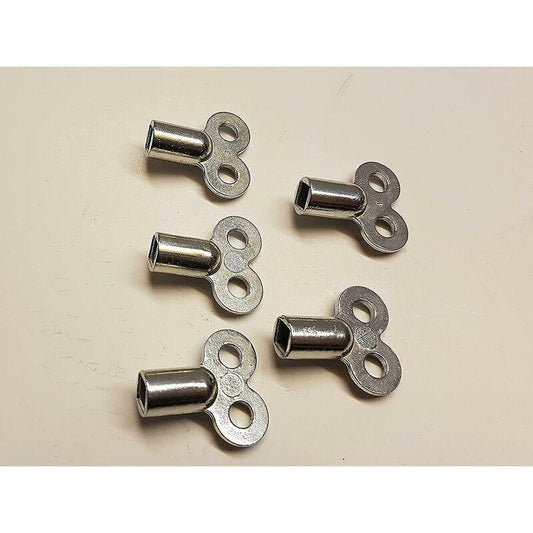Radiator Bleeder Wrench, 5-Piece Set.