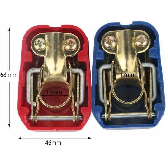 2 Pack Quick Release Battery Terminals, 12V Quick Release Battery Terminals Connectors, Battery Switch For.