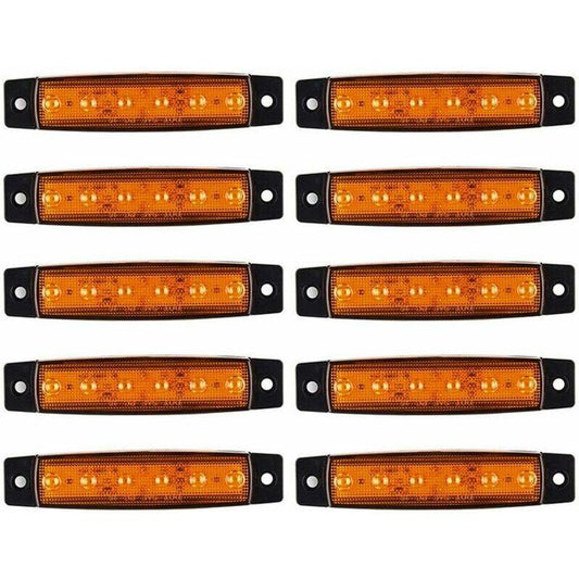 Truck Side Marker Lights 10 pcs LED Side Marker Lights Side Marker Lights Dc 12V LED Side Marker Lights Lamp Truck.