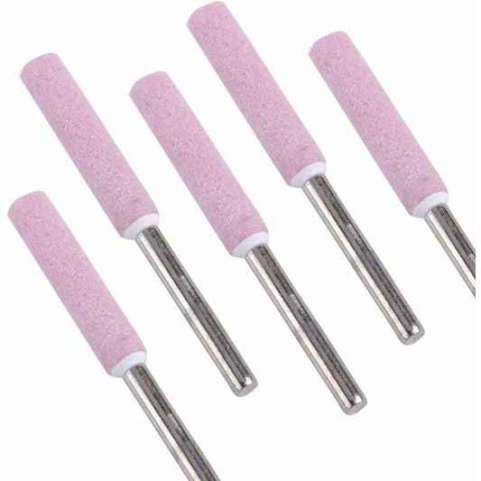5 pcs Chainsaw Sharpener Grinding Stone File 4.8Mm 3/16 Chainsaw Sharpener.