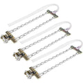 Tire Anti-Skid Chain, 3 pcs Steel Anti-Skid Chain For Car Snow Mud Chain(235-265Mm)