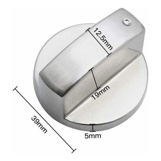 Parts Universal Metal Control Knobs Gas Stove Knob 6Mm Universal Control Knobs Stove Knob For Gas Stove Cooker Oven Hob.