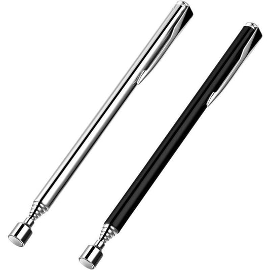 2 Pack Telescopic Magnetic Pick Up Tools With Pocket Clip, 0.7Kg Extendable Metal Magnetic Grabber Tools For Picking Up.