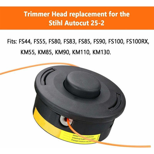 Trimmer Head For Stihl Auto Cut 25-2, Trimmer Head Fits Brushcutter Model Stihl Fs, Km Series.