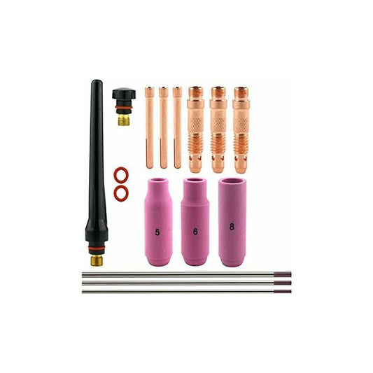 Tig Welding Accessories Wp-26 Argon Arc Welding Equipment Adapter Sleeve Shell Ceramic Nozzle For Tig Welding Gun.