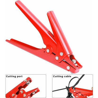 Hs-519 Self-Locking Tie Cutter & Clamp - All Metal - For Ties Up To 0.9Cm Wide.