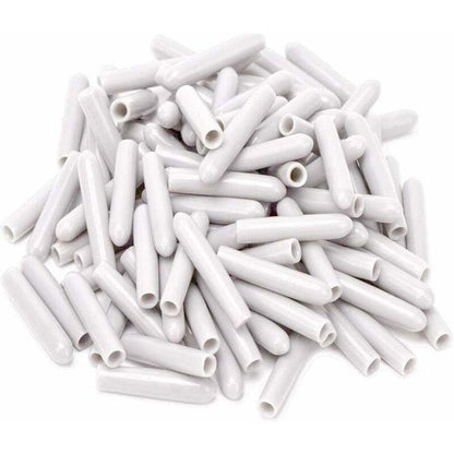 120 Pieces Dishwasher Caps, Inner Diameter 3Mm Pvc Protective Cover, Dish Basket, 325Mm (White).