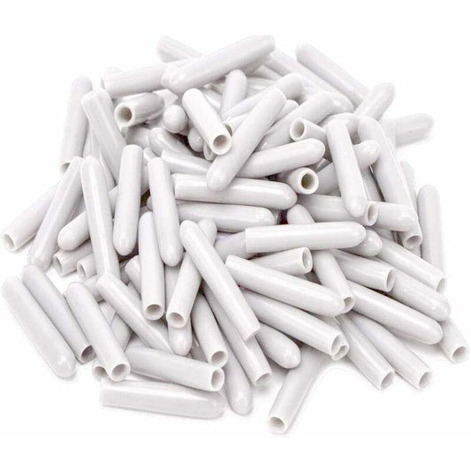 120 Pieces Dishwasher Caps, Inner Diameter 3Mm Pvc Protective Cover, Dish Basket, 325Mm (White).