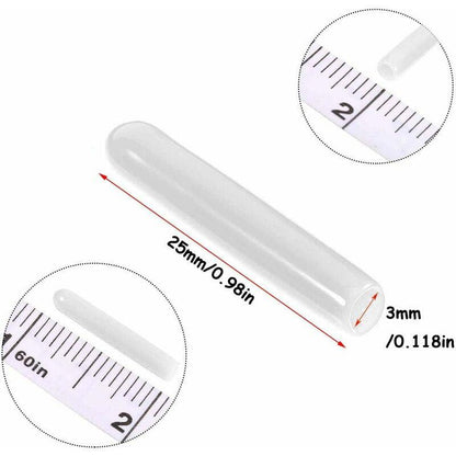 120 Pieces Dishwasher Caps, Inner Diameter 3Mm Pvc Protective Cover, Dish Basket, 325Mm (White).