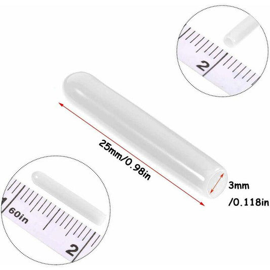 120 Pieces Dishwasher Caps, Inner Diameter 3Mm Pvc Protective Cover, Dish Basket, 325Mm (White).