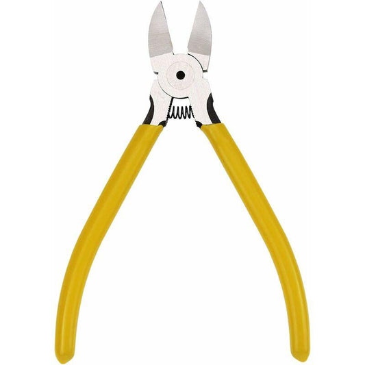 6'' Diagonal Cutting Pliers, Professional Wire Cutter With High Strength Chrome Vanadium Alloy Steel Cutting Edge.