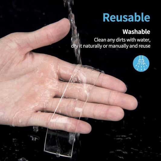 Strong Double Sided Tape (3M), Heavy Duty Double Sided Tape, Traceless, Removable, Reusable, Washable - The Versatile.