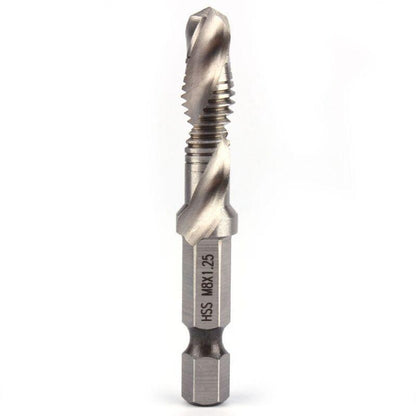 Eosnow M8 Hss 1/4" Hex Shank Drill Bit & Countersink Drill Bits Power Tool Part.