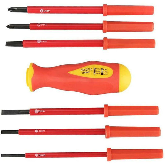 Cross Environmental Insulation Electrician Screwdriver, For Home Repairs, For Construction Workers, For Electricians.