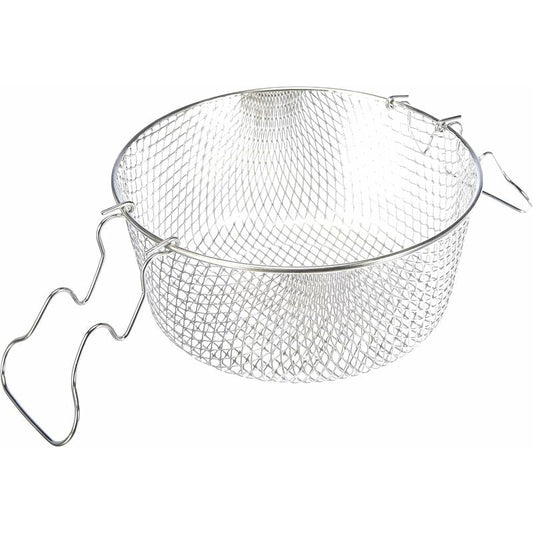 Basket With Handles, Orange, 22 X 22 X 7.5 Cm.