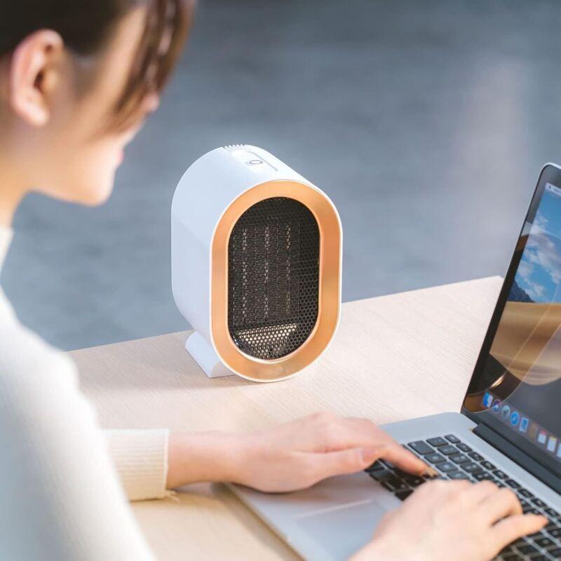1200W Electric Ceramic Fan Heater With 2 Heat Settings And Overheat Protection Fast Heating And Quiet With Low Energy.