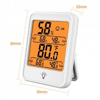 ROom Thermometer Digital Indoor Thermometer Hygrometer, Mini Temperature Monitor And Hygrometer For Home Office Air.