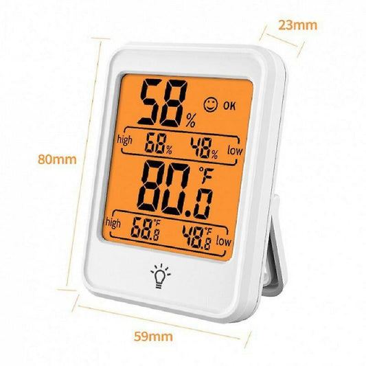 ROom Thermometer Digital Indoor Thermometer Hygrometer, Mini Temperature Monitor And Hygrometer For Home Office Air.