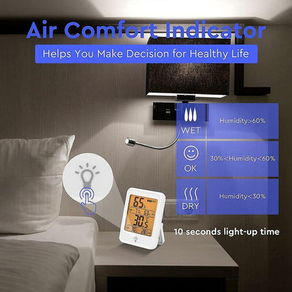 ROom Thermometer Digital Indoor Thermometer Hygrometer, Mini Temperature Monitor And Hygrometer For Home Office Air.