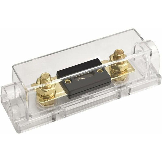 Car Fuse Holder - Audio, Video, Stereo Anl - Gauge 0 2 4 - Input And Output With 250A Anl Fuse.