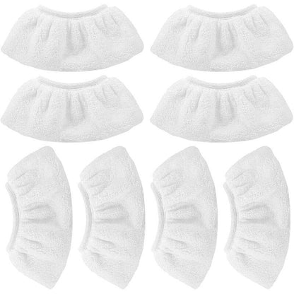 8 pcs Microfiber Cloths For KÃ¤rcher, Hand Nozzle Cloths Accessory For Steam Cleaners Sc 1, 2, 3, 4, 5.