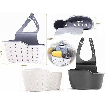 Kitchen Sink Sponge Holder, Hanging Drainer Basket, Hanging Drainer Basket, Sink Storage Shelf, Storage Sponge Holder,