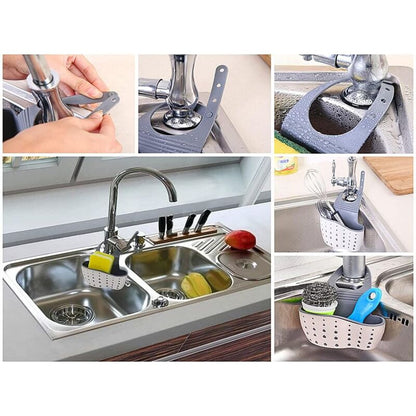 Kitchen Sink Sponge Holder, Hanging Drainer Basket, Hanging Drainer Basket, Sink Storage Shelf, Storage Sponge Holder,