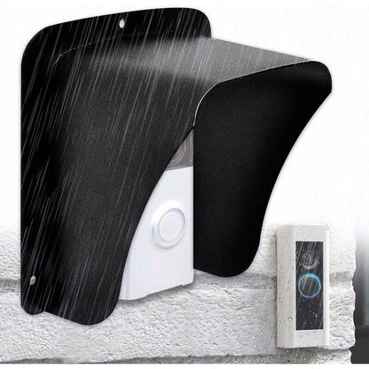 Waterproof Metal Cover For Video Camera, Doorbell, Door Lock, Access Door Knob, Protects Device From Sun And Raindrops,.