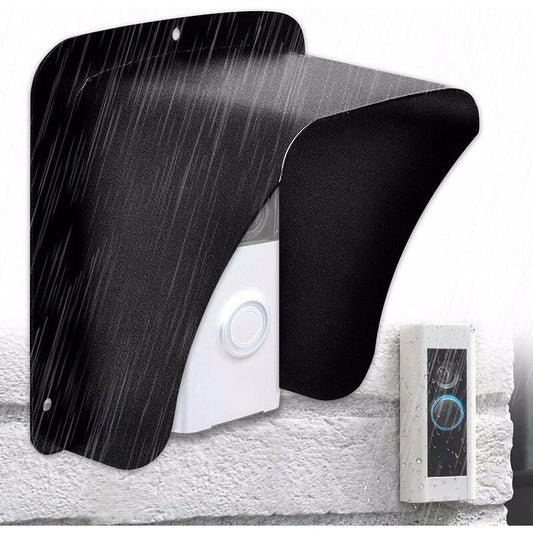 Waterproof Metal Cover For Video Camera, Doorbell, Door Lock, Access Door Knob, Protects Device From Sun And Raindrops,.