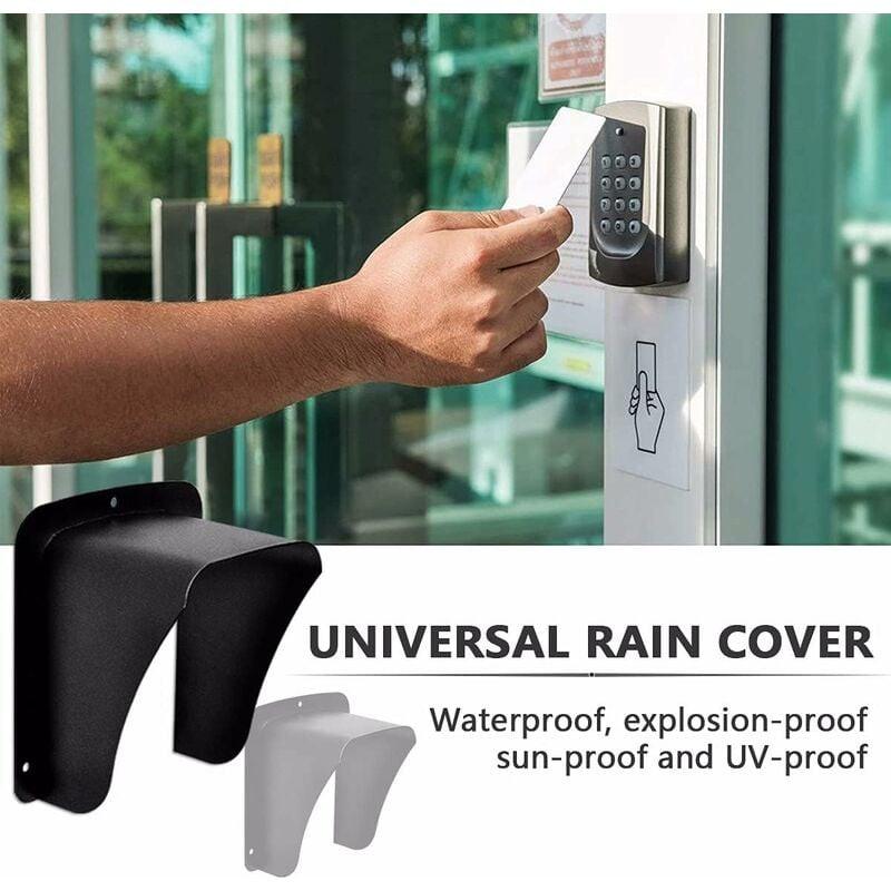 Waterproof Metal Cover For Video Camera, Doorbell, Door Lock, Access Door Knob, Protects Device From Sun And Raindrops,.