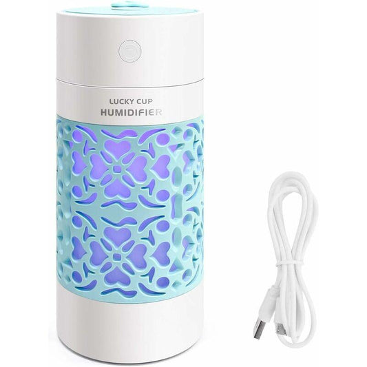 Baby Air Humidifier, 250Ml Mini Air Humidifier, Quiet Humidifier, Waterless Auto Shut-Off Function, Suitable For.