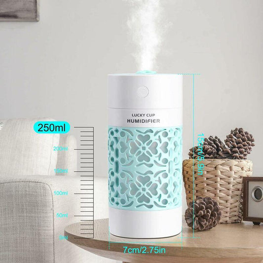 Baby Air Humidifier, 250Ml Mini Air Humidifier, Quiet Humidifier, Waterless Auto Shut-Off Function, Suitable For.