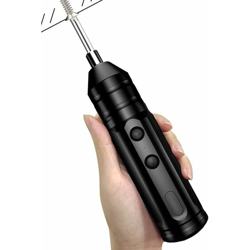 Cordless Electric Screwdriver Kit 250Rpm Mini Drill Usb Rechargeable Portable Auto Repair Tool Kit With Usb.