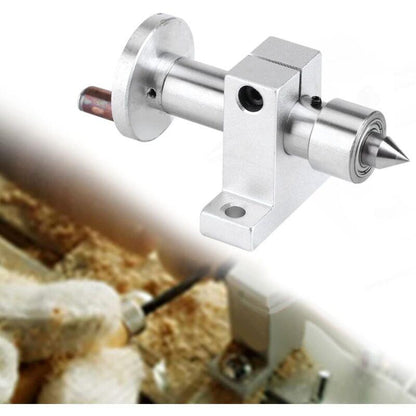 Turning Center ROtating Center Accessory For Lathe Machine Mini Ball Bearing With 2 Wrenches Woodworking Carpentry.