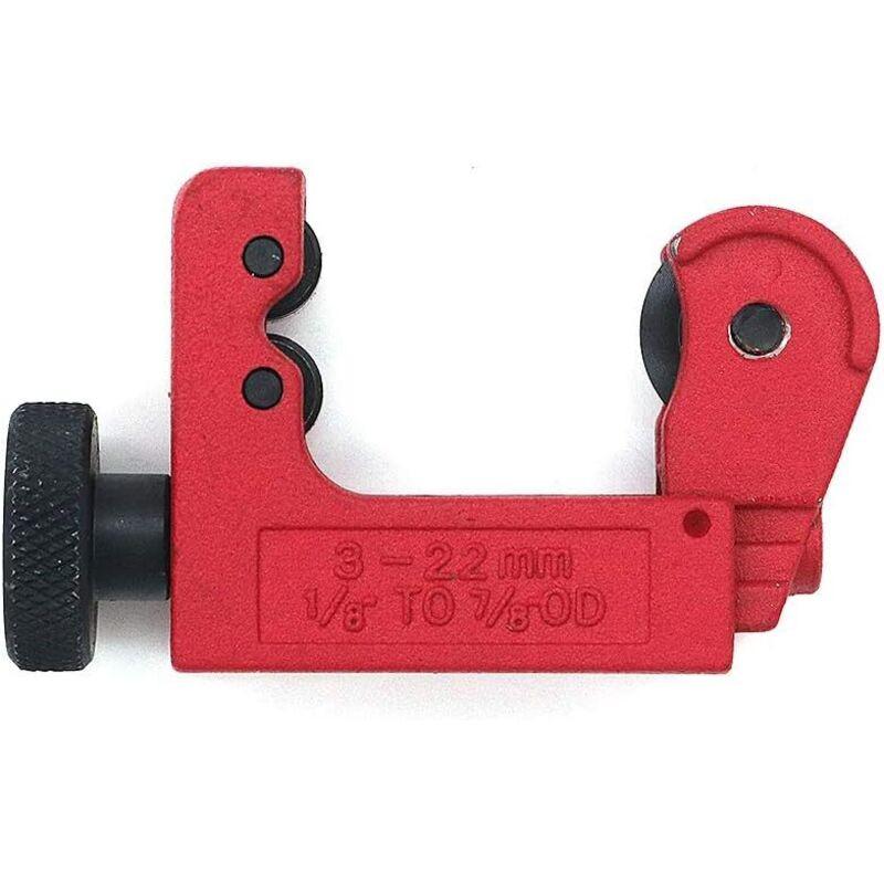 Metal Pipe Cutter Copper Pipe Cutter 3-22Mm Tube Cutter Aluminum Pipe Cutter Water Pipe Air Conditioning Repair Tool.