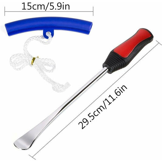 Spoons Tire Lever Tool 3 Spoons Pneumatic Tool Lever With 3 Rim Protectors For Car Motorcycle Accessory.