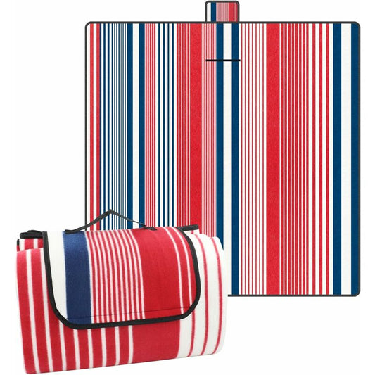 Picnic Mat 200 X 200 Cm, Waterproof Picnic Blanket For Beach And Garden, Large Picnic Tablecloth For Family (4-6 People).