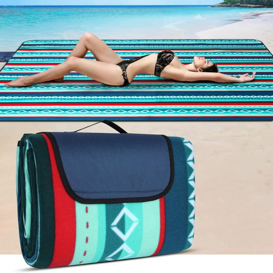 Waterproof Picnic Blanket 200 X 200Cm - Outdoor Picnic Blanket - Insulated Fleece Picnic Mat - Large Picnic Blanket.