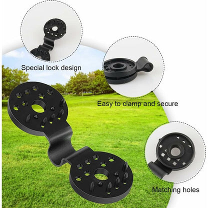 50 pcs Practical Heavy Duty Fixing Clip For Privacy Screen Fabric Sunshade In Greenhouse
