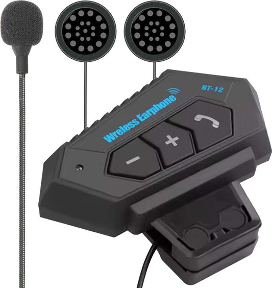 Bluetooth Headset Communication | Motorcycle Helmet | IP67 Waterproof | Motorcycle Accessory | Bluetooth 4.2.