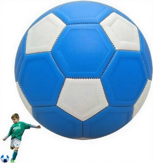 Curved ball for outdoor sports, 20 cm - fun - curved ball - perfect for children - blue - new 2025.