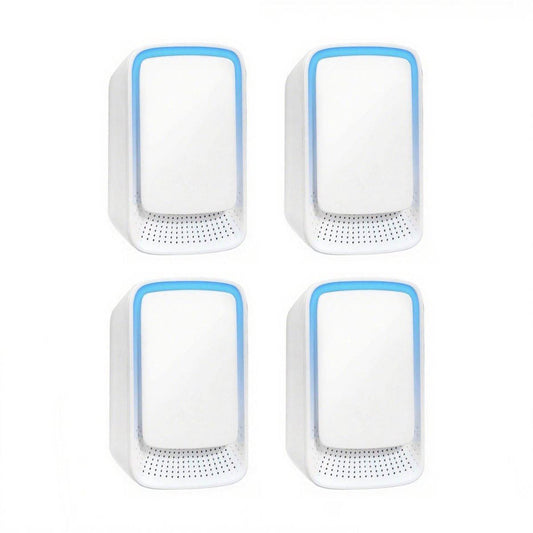 Air Purifier - Pack of 4 Plug-in Negative Ion Air Purifiers - Negative Ion Air Purifier - Home Air Purifier - Negative Ion Air Purifier - Deodorizer - Ionizer - Wit.