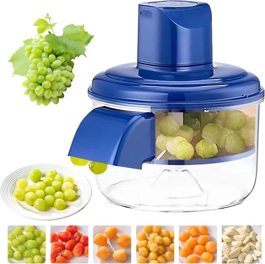 3-in-1 Electric Peeler for Grapes and Garlic - Automatic Peeler - USB Rechargeable Multifunctional Peeler for Small Fruits and Tomatoes - Easy to Use for Home and Commercial Kitchens.