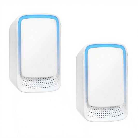 Air Purifier - Pack of 2 Plug-in Negative Ion Air Purifiers - Negative Ion Air Purifier - Home Air Purifier - Negative Ion Air Purifier - Deodorizer - Ionizer - Wit.