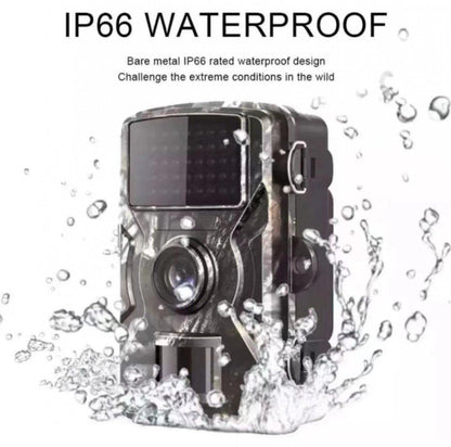Rechargeable wildlife camera with night vision - 10 x 13.2 cm - IP66 waterproof - 1.3 m range - 1080p - 32 GB SD card included - For wildlife monitoring - For outdoor use.